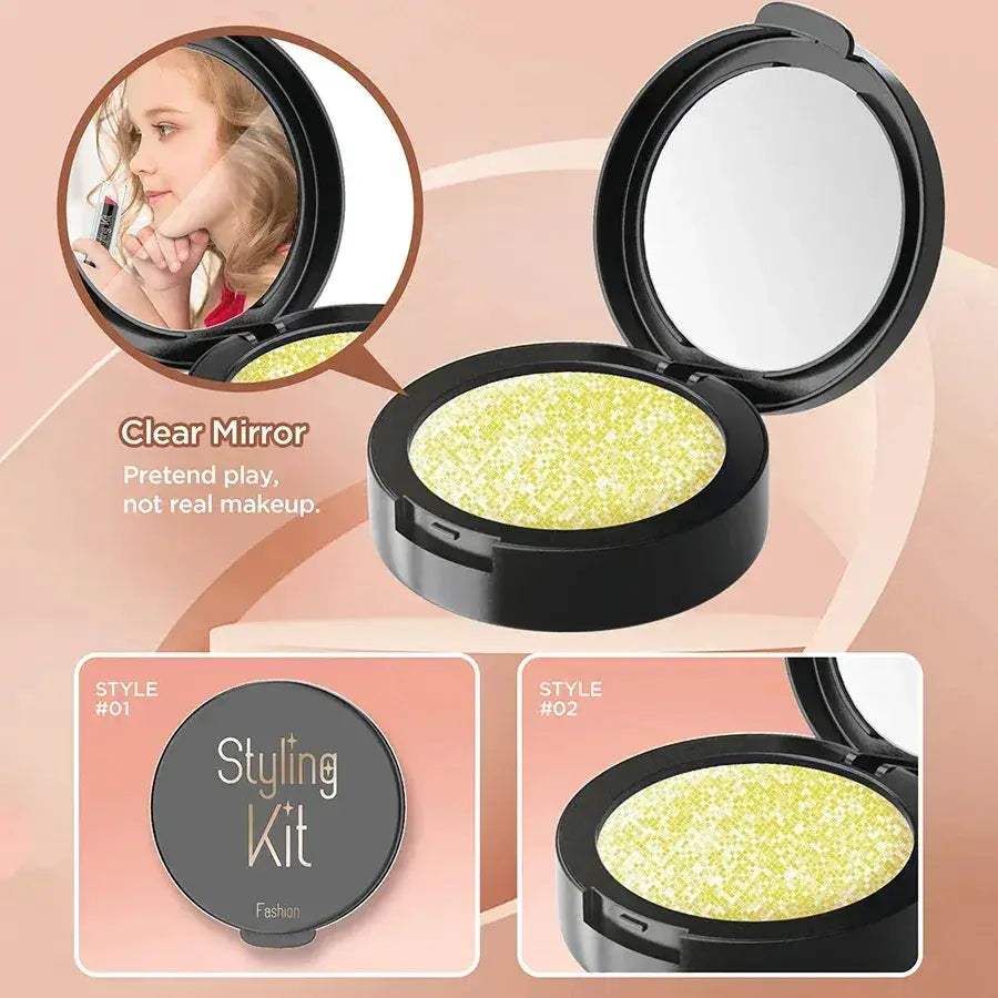 Kids Makeup Toy Set Educational Beauty Playset With Cosmetic Bag - ToylandEU