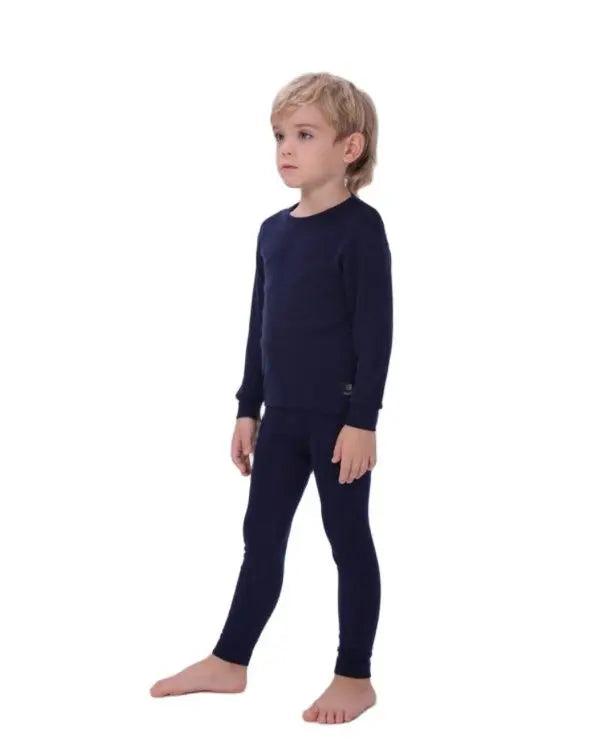 Kids Merino Base Layer Set | 100% Wool | Toylandeu™