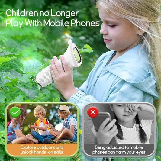  Kids Microscope 1000x Magnifier Microscope 200 Megapixels With LED Photo Video Function Educational Toys Science For Children -  ToylandEU™