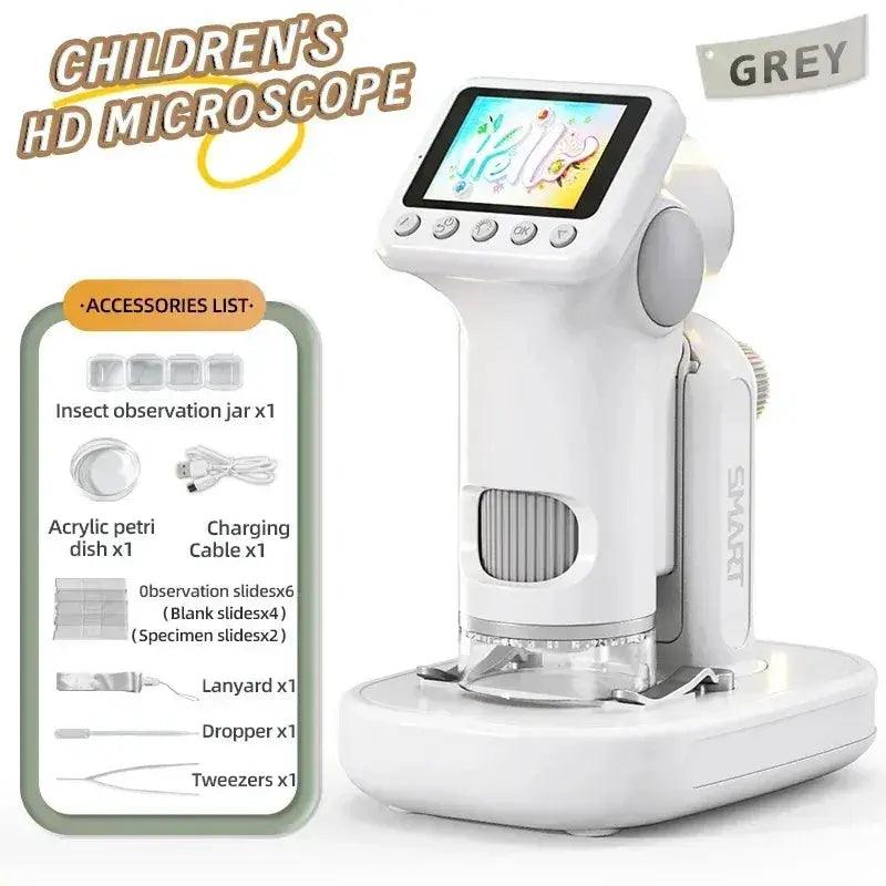  Kids Microscope LED Light HD Imaging And Photos -  ToylandEU™