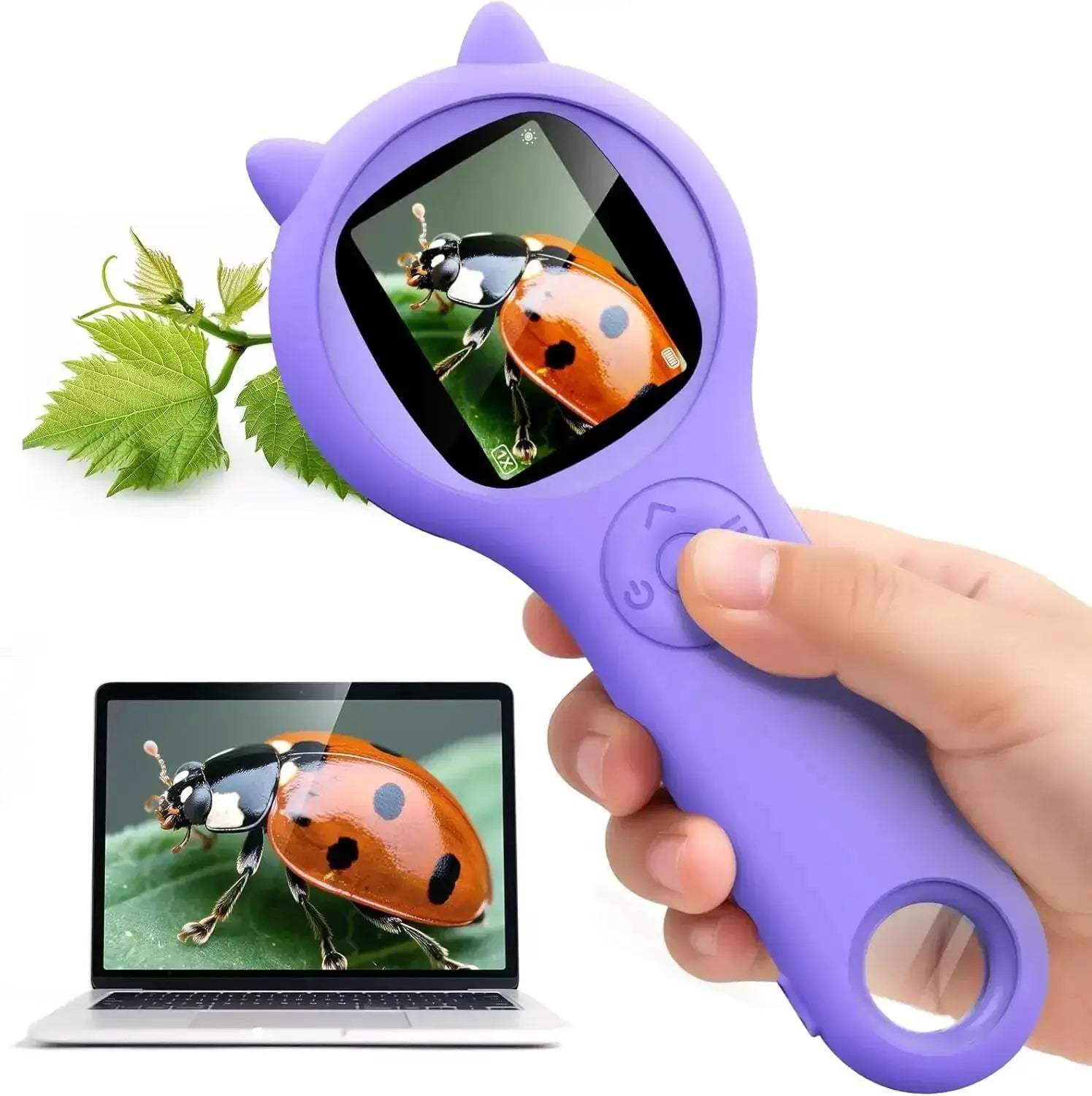 Kids Microscope With Photo Video Function 500X Educational Toy - ToylandEU