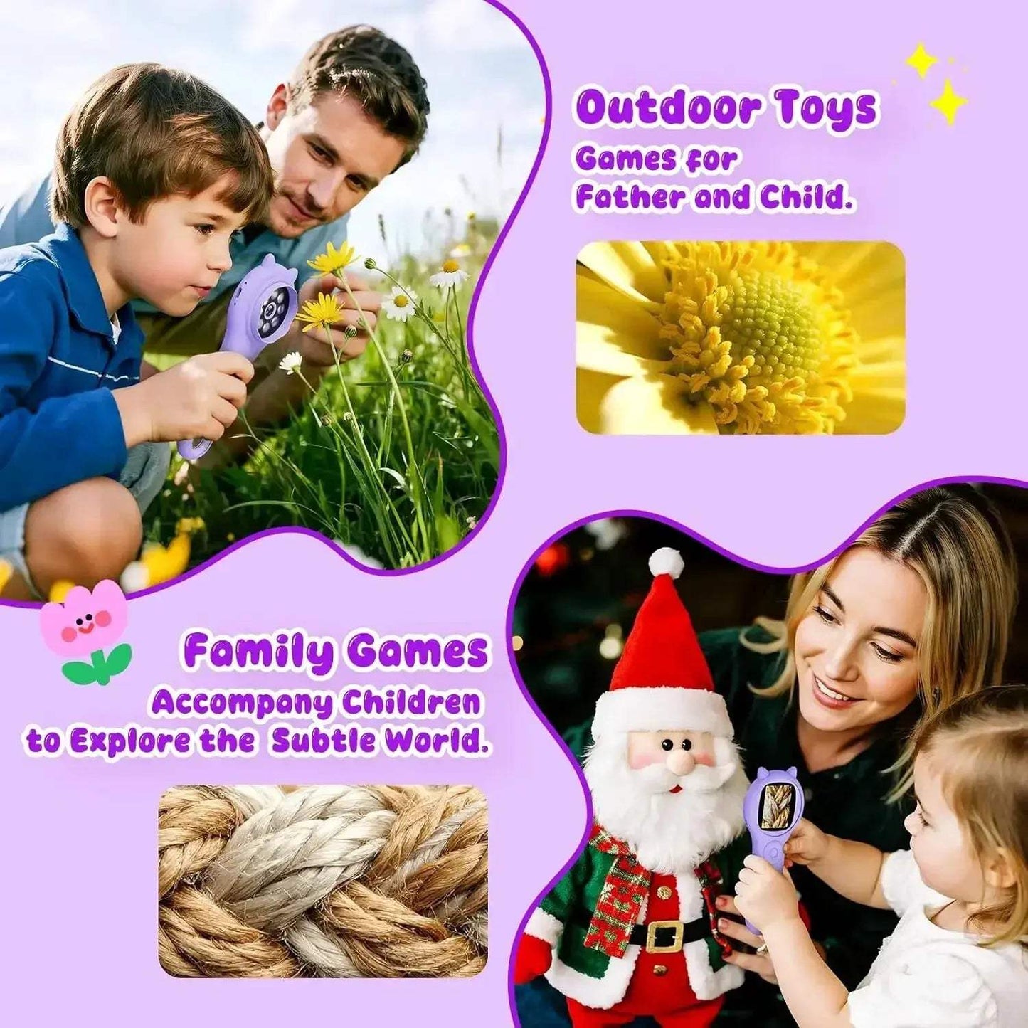 Kids Microscope With Photo Video Function 500X Educational Toy - ToylandEU