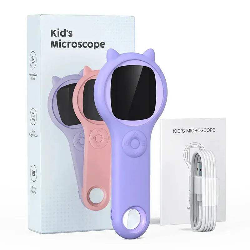 Kids Microscope With Photo Video Function 500X Educational Toy - ToylandEU