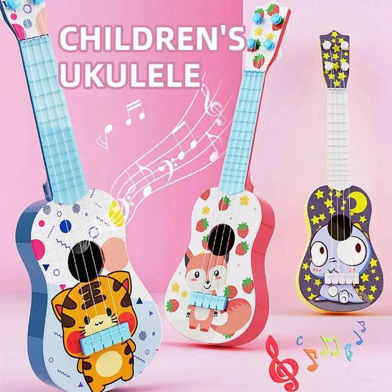  Children's Simulated Guitar Toy Beginners Mini Guitar Instrument Play Music for Boys and Girls Best Birthday Gift for Boys -  ToylandEU™