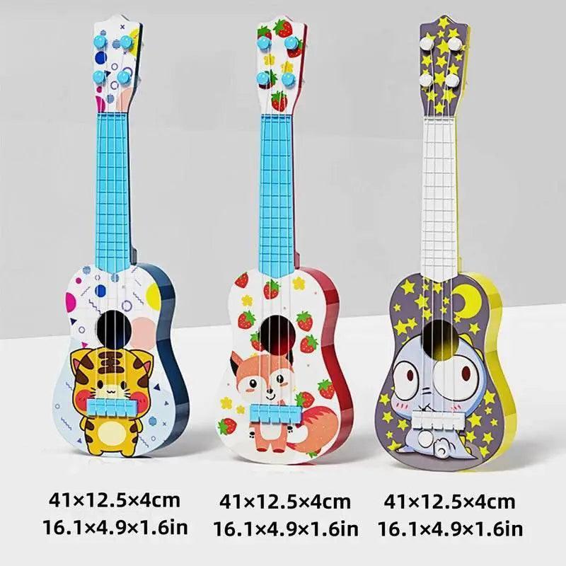  Children's Simulated Guitar Toy Beginners Mini Guitar Instrument Play Music for Boys and Girls Best Birthday Gift for Boys -  ToylandEU™