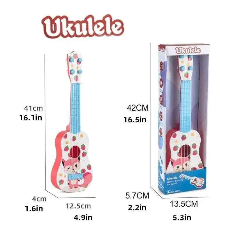  Children's Simulated Guitar Toy Beginners Mini Guitar Instrument Play Music for Boys and Girls Best Birthday Gift for Boys -  ToylandEU™