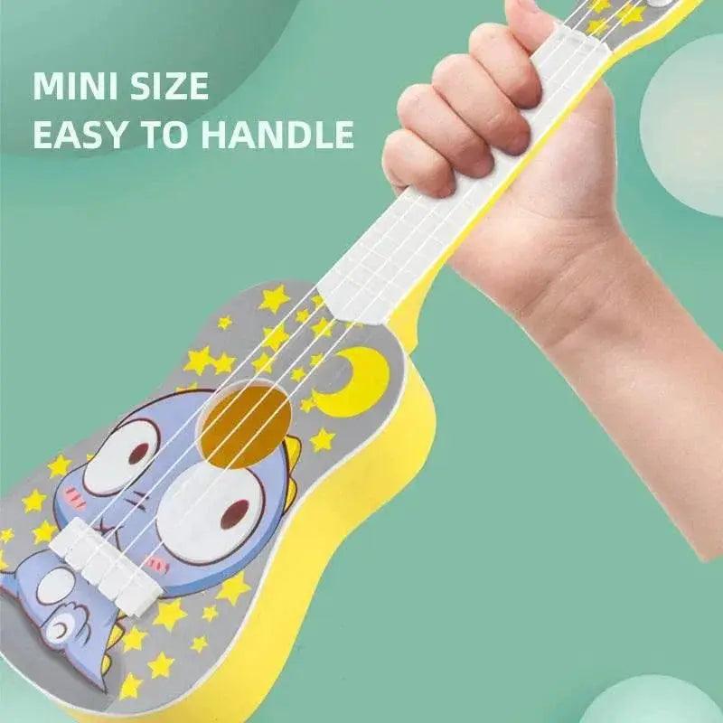  Children's Simulated Guitar Toy Beginners Mini Guitar Instrument Play Music for Boys and Girls Best Birthday Gift for Boys -  ToylandEU™
