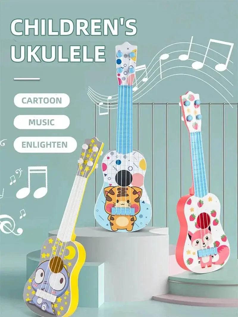  Children's Simulated Guitar Toy Beginners Mini Guitar Instrument Play Music for Boys and Girls Best Birthday Gift for Boys -  ToylandEU™