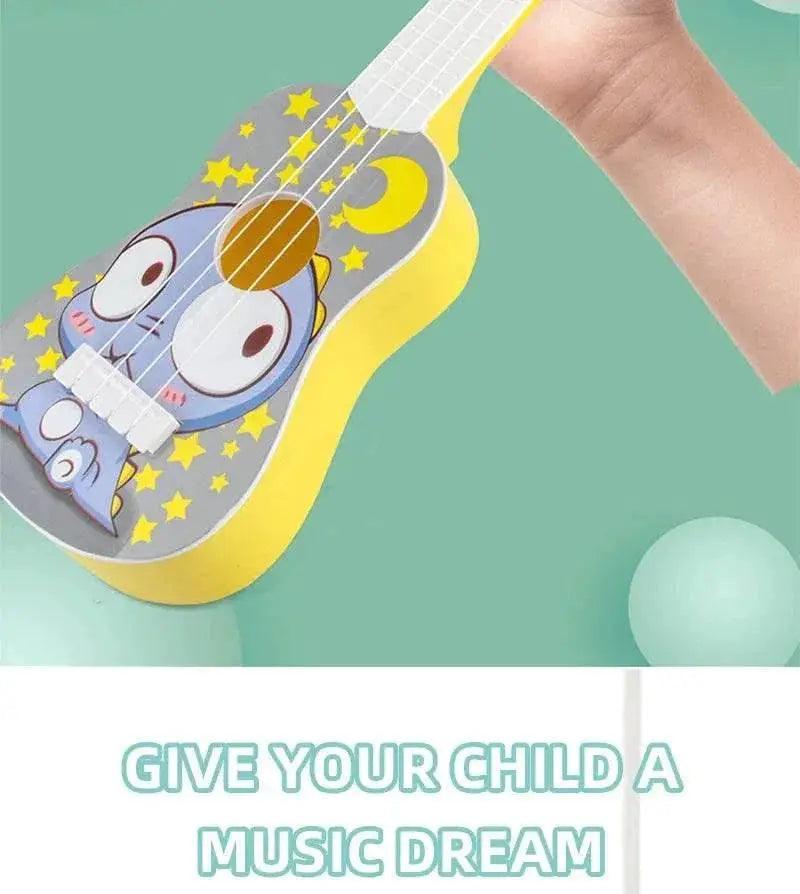  Children's Simulated Guitar Toy Beginners Mini Guitar Instrument Play Music for Boys and Girls Best Birthday Gift for Boys -  ToylandEU™