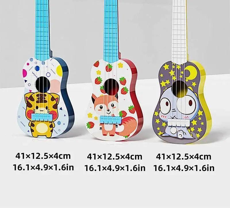  Children's Simulated Guitar Toy Beginners Mini Guitar Instrument Play Music for Boys and Girls Best Birthday Gift for Boys -  ToylandEU™