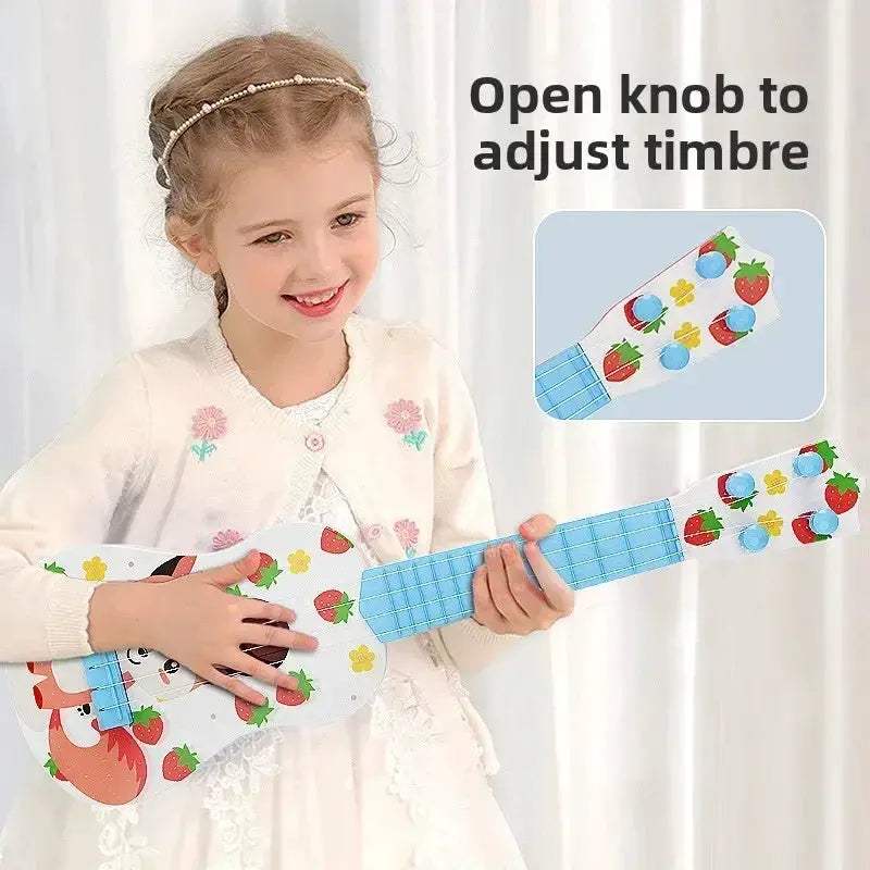 Kids Mini Guitar Toy For Beginners With Realistic Sound - ToylandEU