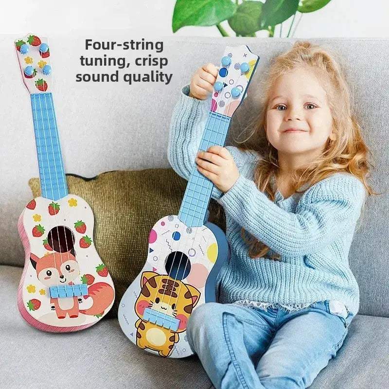 Kids Mini Guitar Toy For Beginners With Realistic Sound - ToylandEU