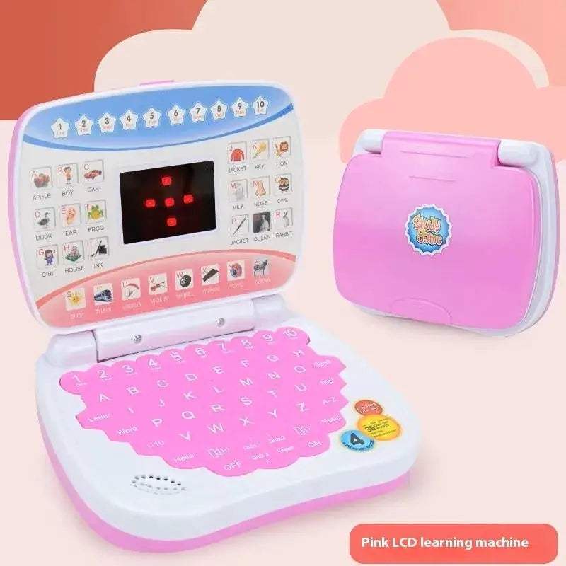 Kids Mini Laptop Educational Learning Toy With LED Display - ToylandEU