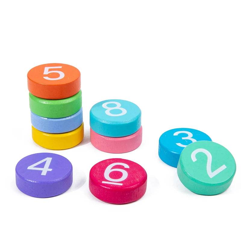 Kids Montessori Math Toys Arithmetic Card Matching Games - ToylandEU