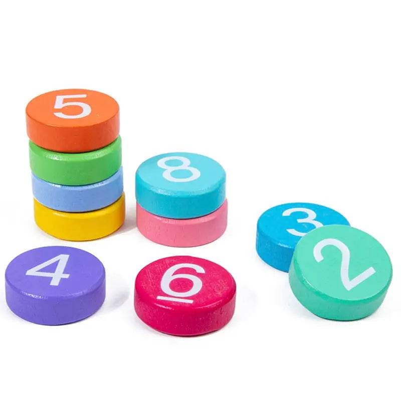 Kids Montessori Math Toys Arithmetic Card Matching Games - ToylandEU