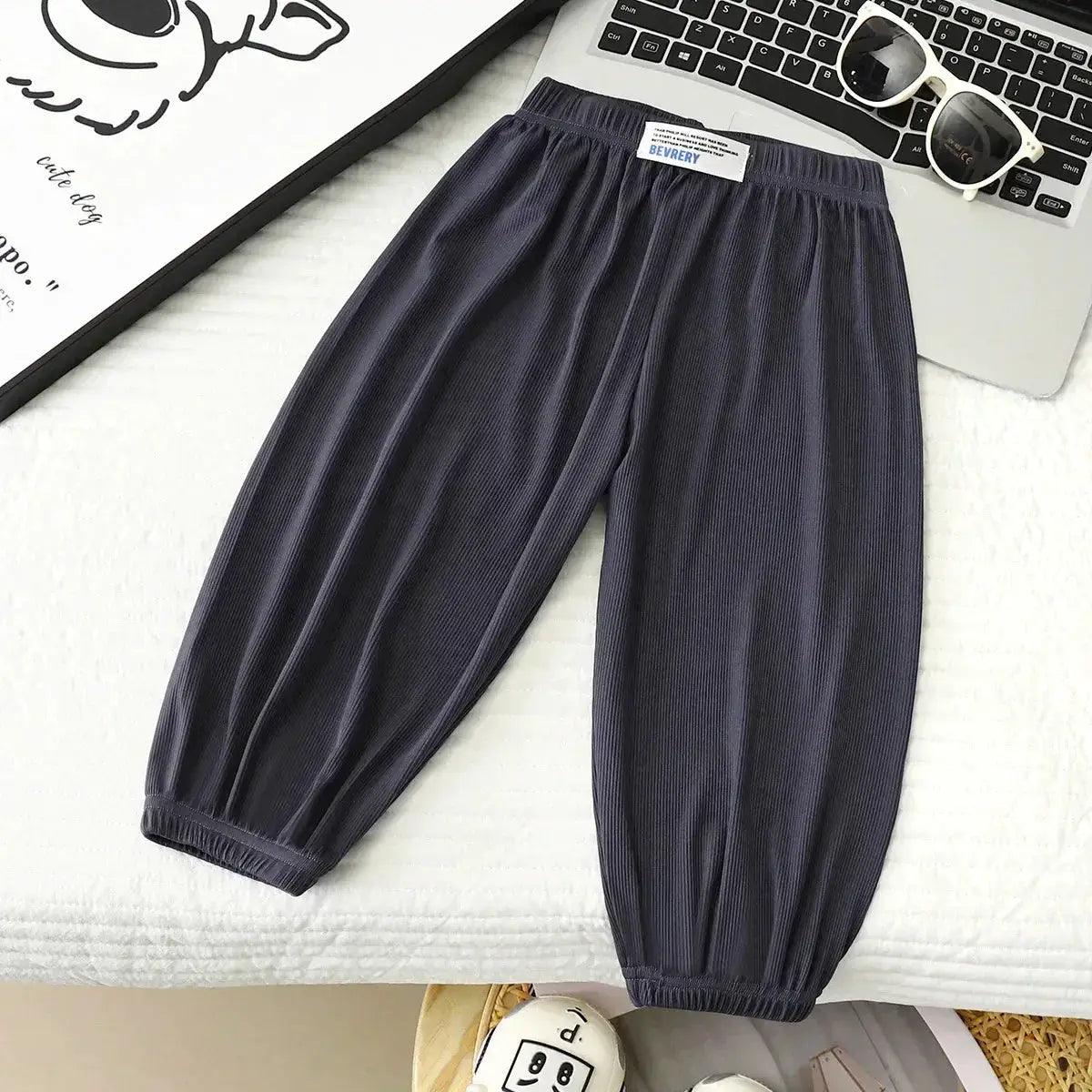  Kids Mosquito Proof Summer Pants No Chemicals Elastic Waist -  ToylandEU™
