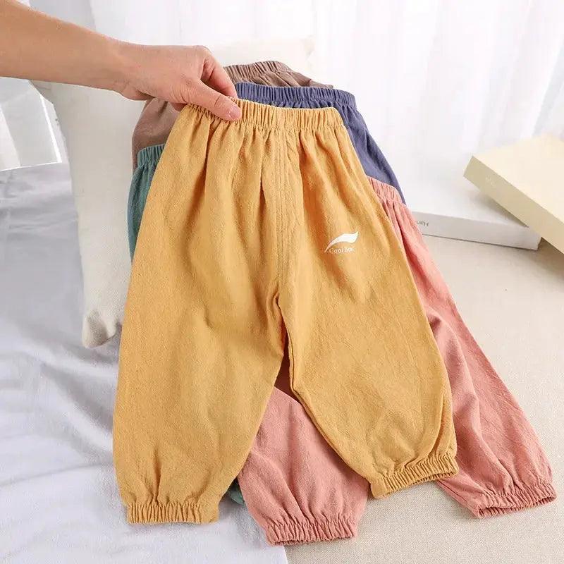  Kids Mosquito Repellent Pants Unisex Summer Comfort Knit -  ToylandEU™