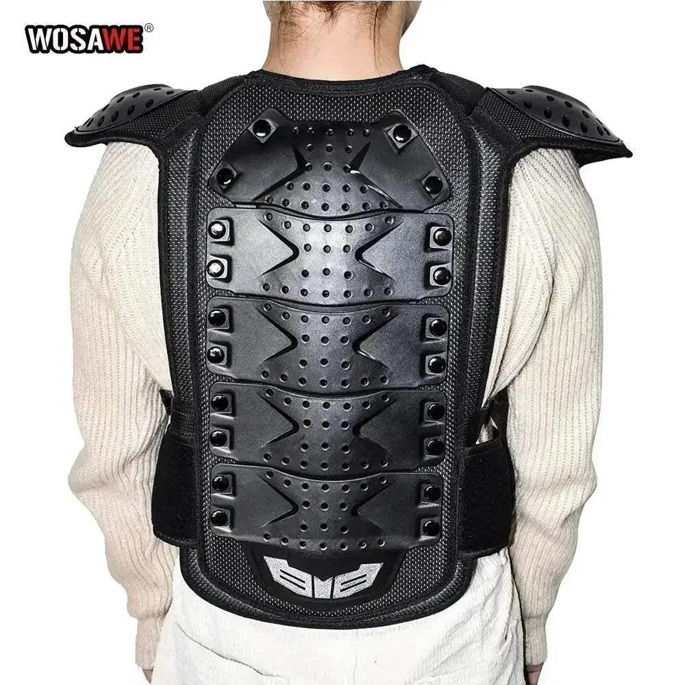 Kids Motocross Chest Protector Armor With Drop Resistant Back Protection - ToylandEU