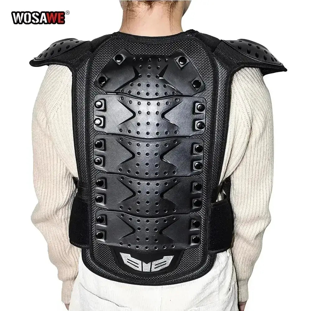 Kids Motocross Chest Protector Armor With Drop Resistant Back Protection - ToylandEU