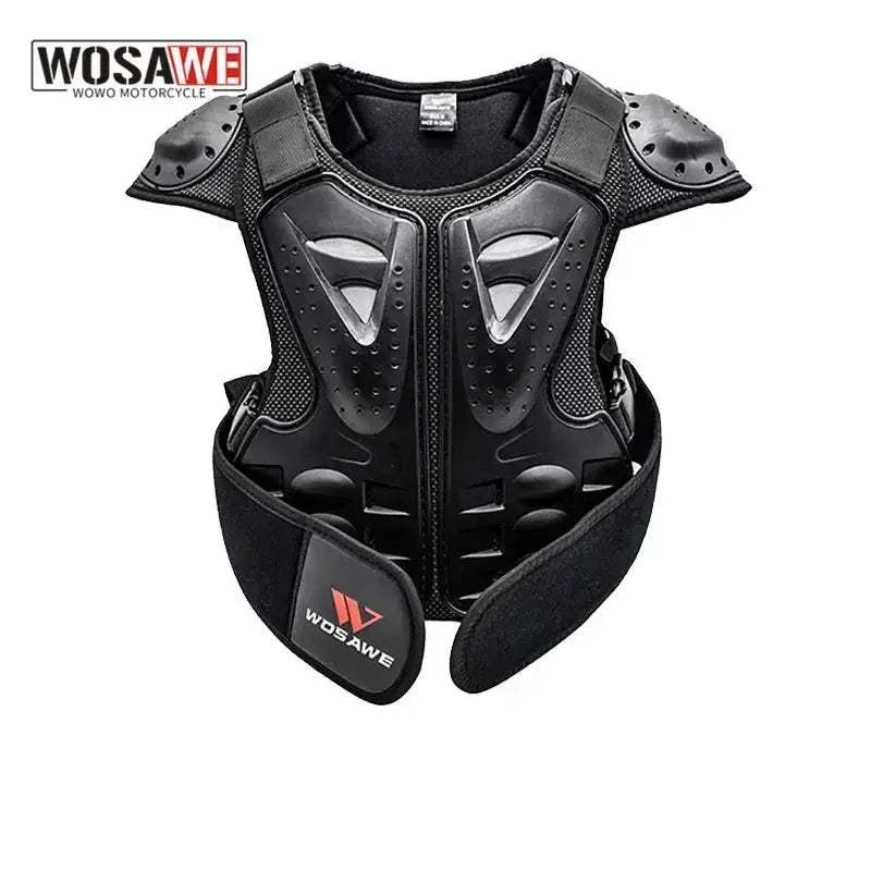 Kids Motocross Chest Protector Armor With Drop Resistant Back Protection - ToylandEU