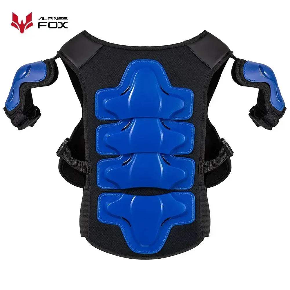 Kids Motocross Full Body Armor Vest With Chest Spine Protection - ToylandEU