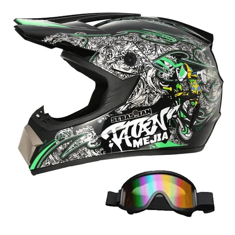  Kids Motocross Helmet Full Face DOT Certified -  ToylandEU™