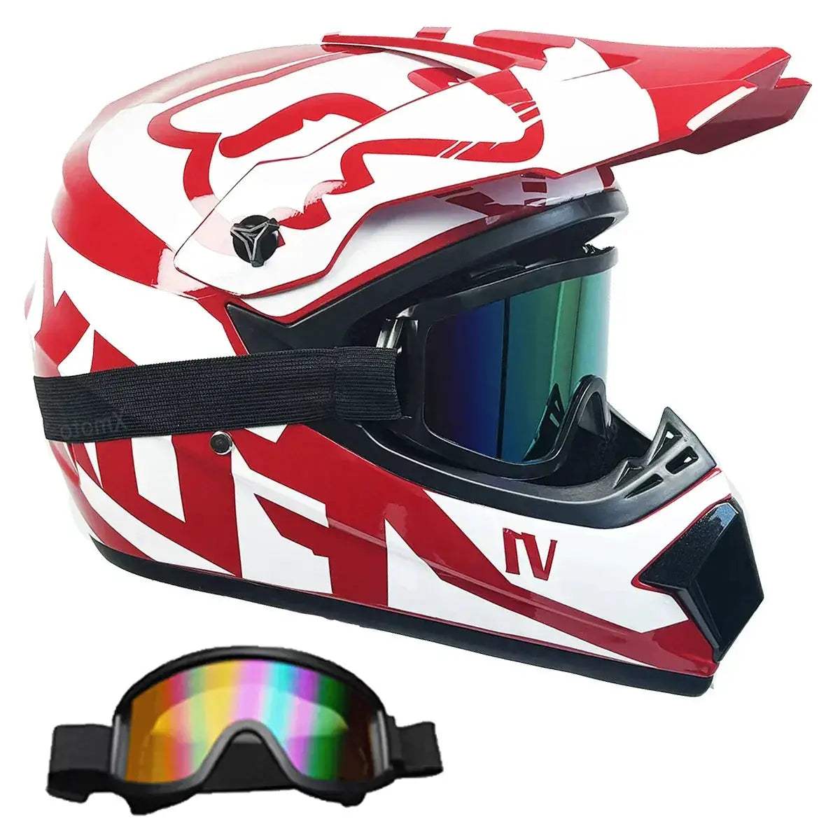 Kids Motocross Helmet Full Face Safety For Off Road Adventures - ToylandEU
