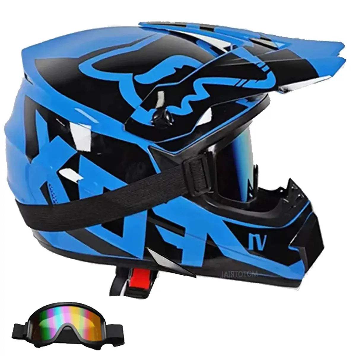 Kids Motocross Helmet Full Face Safety For Off Road Adventures - ToylandEU