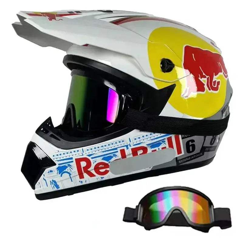Kids Motocross Helmet Full Face Safety For Off Road Adventures - ToylandEU