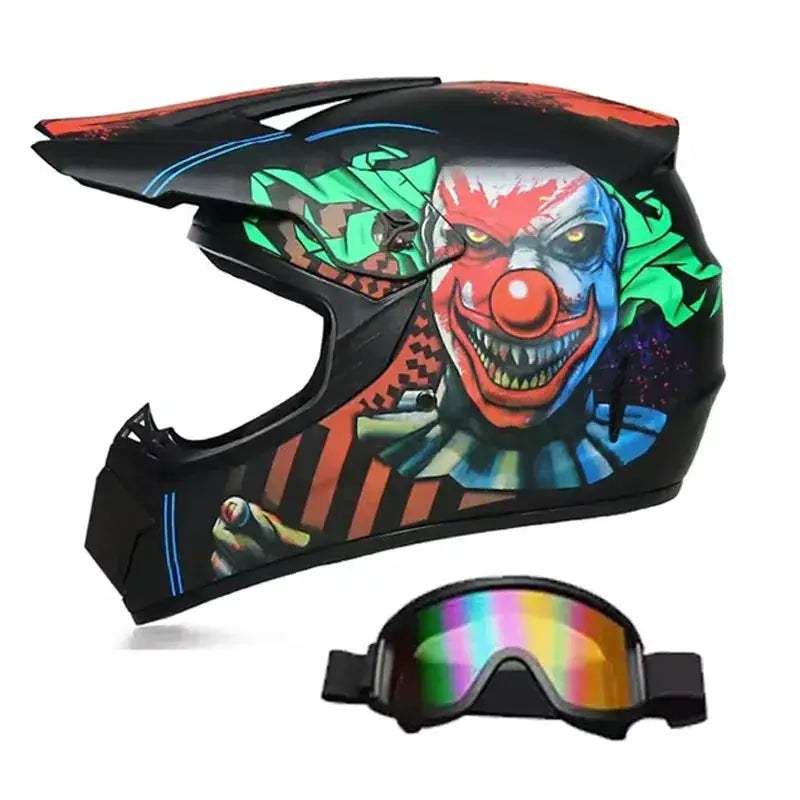 Kids Motocross Helmet Full Face Safety For Off Road Adventures - ToylandEU