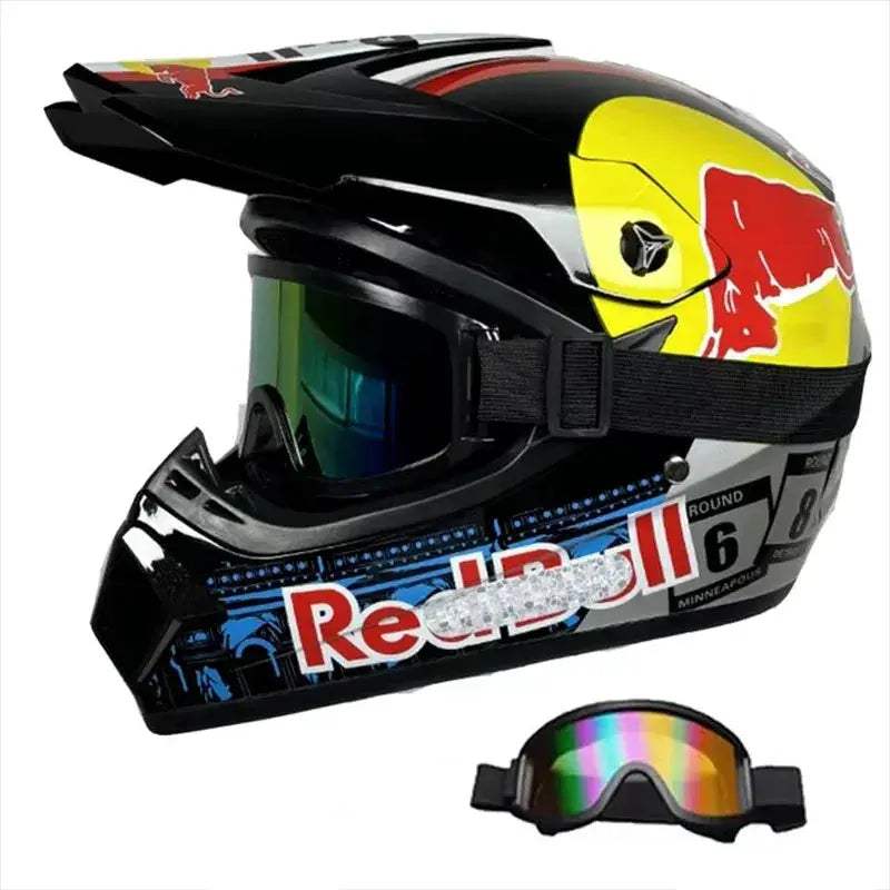 Kids Motocross Helmet Full Face Safety For Off Road Adventures - ToylandEU