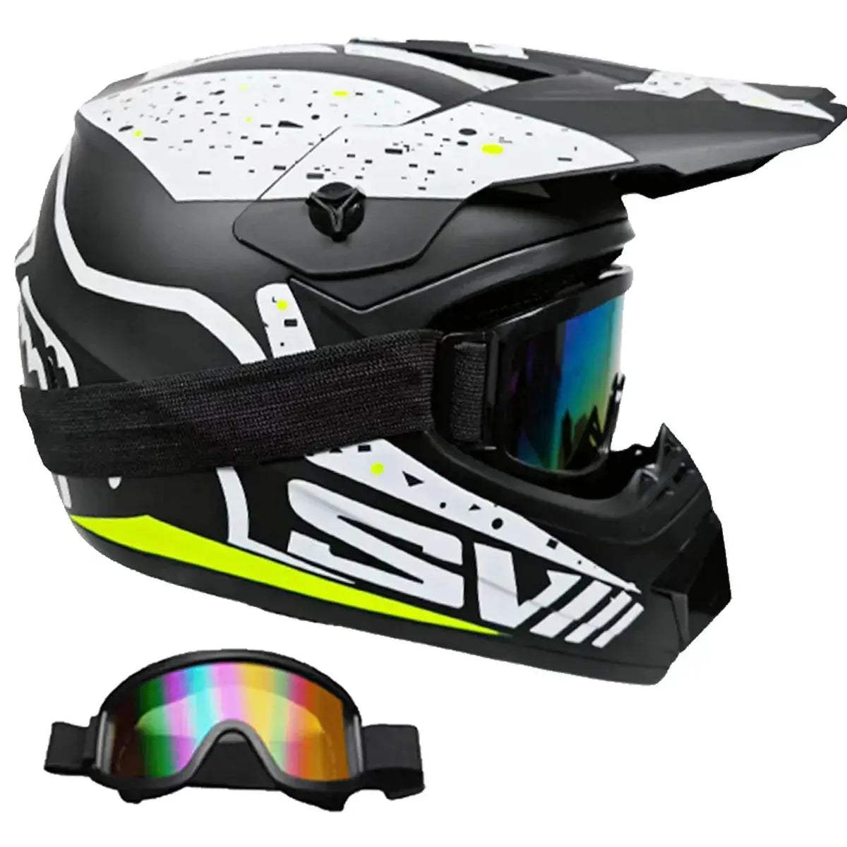 Kids Motocross Helmet Full Face Safety For Off Road Adventures - ToylandEU