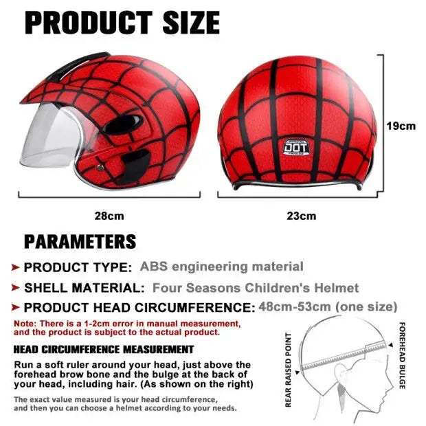Kids Motocross Helmet Lightweight Comfort For Safe Riding - ToylandEU