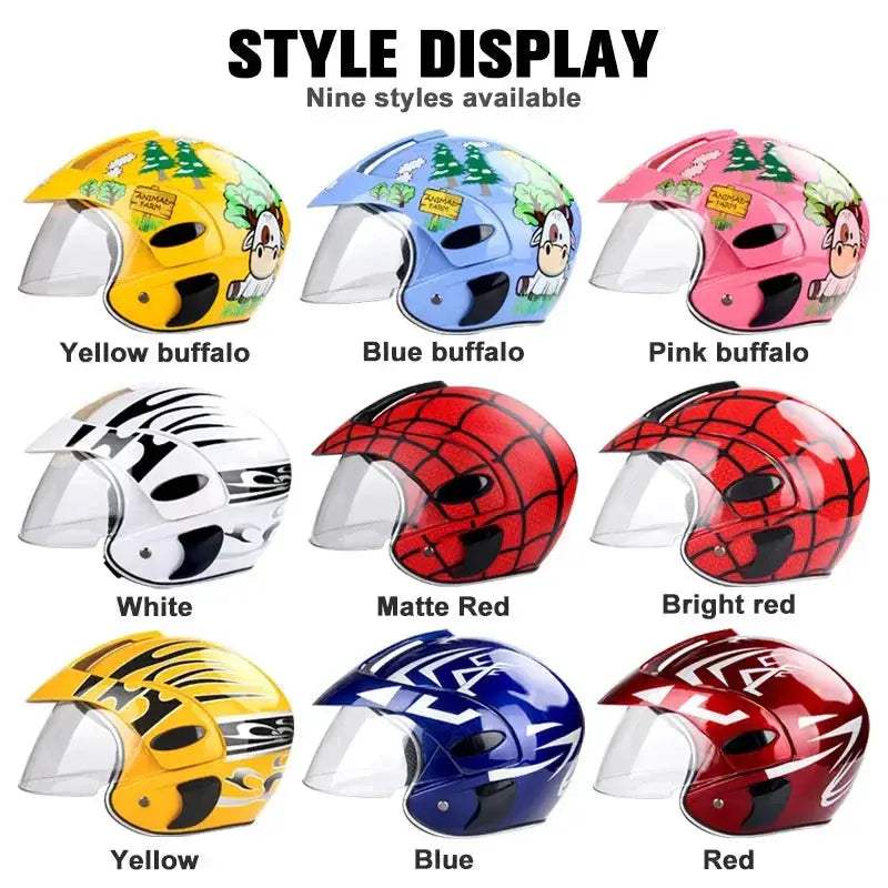 Kids Motocross Helmet Lightweight Comfort For Safe Riding - ToylandEU