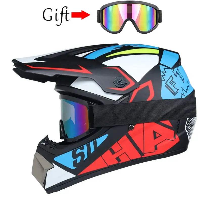 Kids Motocross Helmet Off Road Dirt Bike Dot Certified - ToylandEU