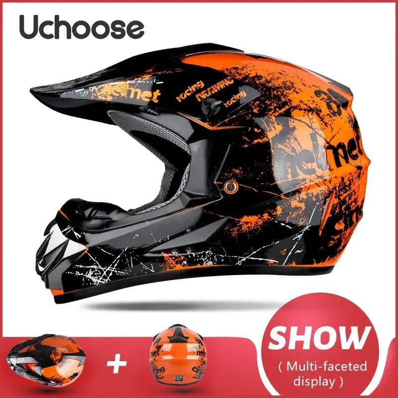  Kids Motocross Helmet Off Road Durable Dot Certified -  ToylandEU™