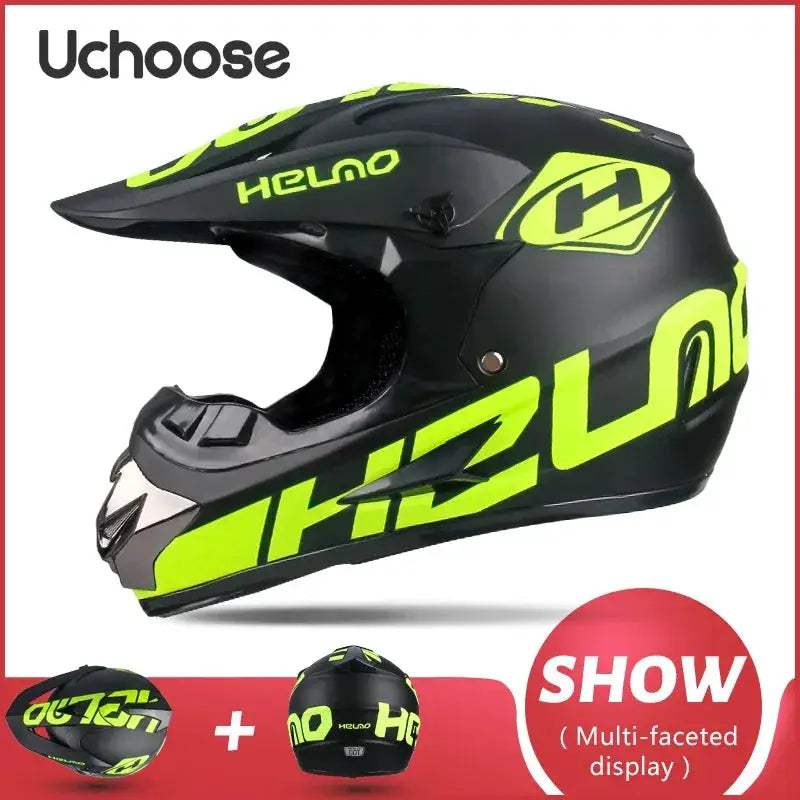 Kids Motocross Helmet Off Road Safety And Durable Dot Certified - ToylandEU