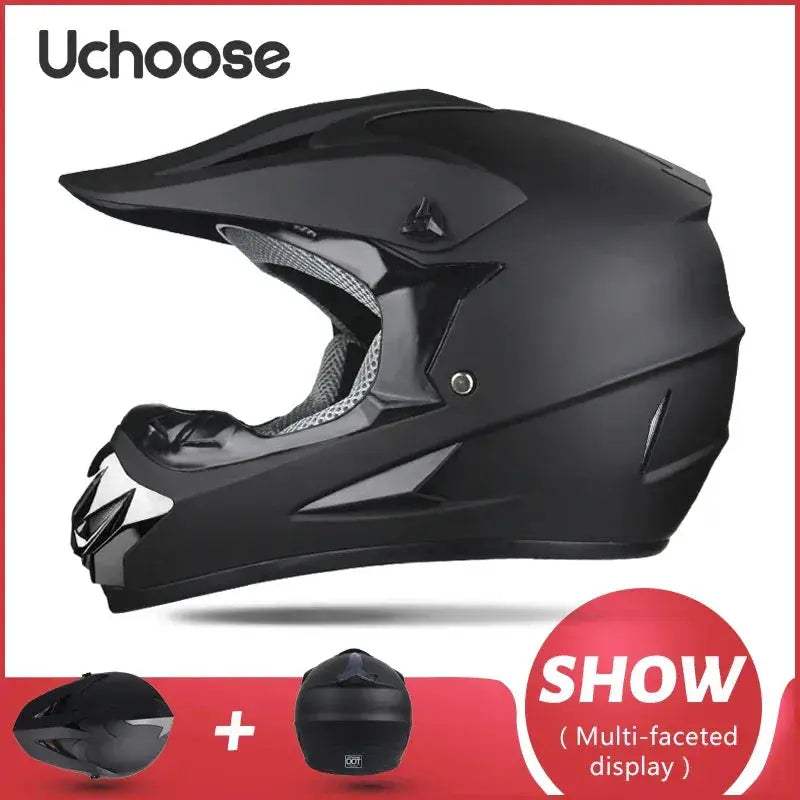 Kids Motocross Helmet Off Road Safety And Durable Dot Certified - ToylandEU