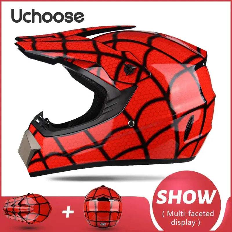 Kids Motocross Helmet Off Road Safety And Durable Dot Certified - ToylandEU