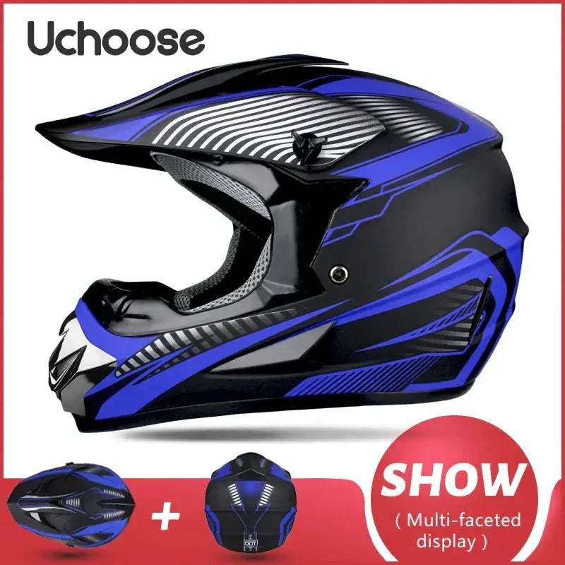 Kids Motocross Helmet Off Road Safety And Durable Dot Certified - ToylandEU
