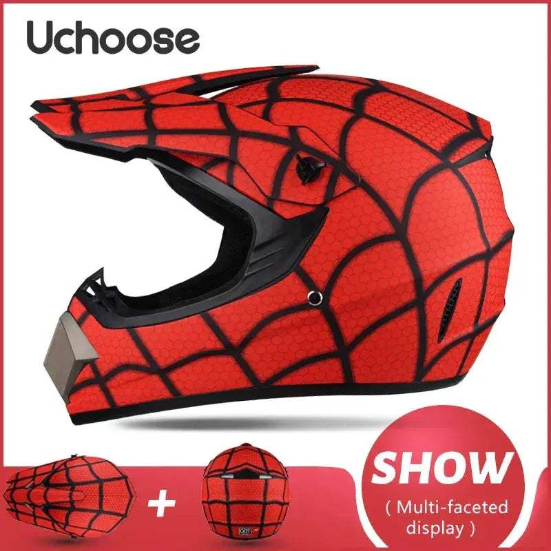 Kids Motocross Helmet Off Road Safety And Durable Dot Certified - ToylandEU
