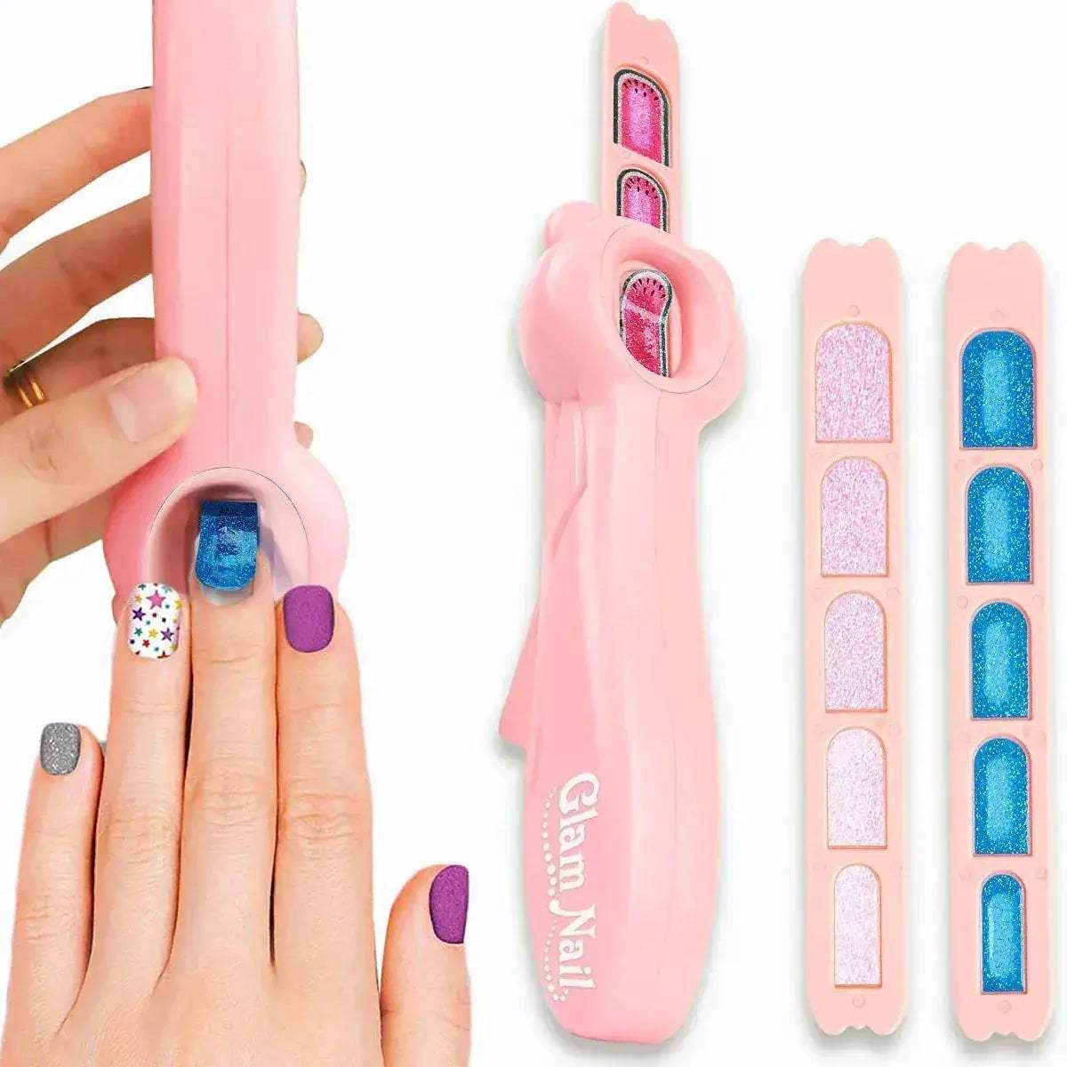 Kids Nail Art Set Princess Theme DIY Makeup Toy Kit - ToylandEU