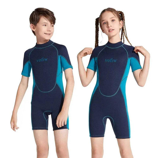  Kids Neoprene Shorty Wetsuit Back Zipper Surfing -  ToylandEU™