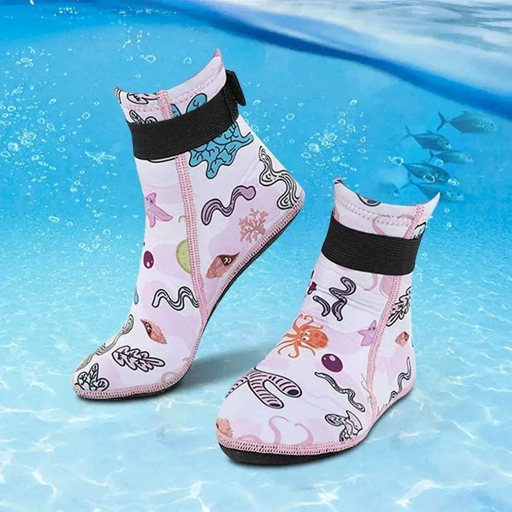 Kids Neoprene Water Socks Anti Slip Keeping Feet Warm - ToylandEU