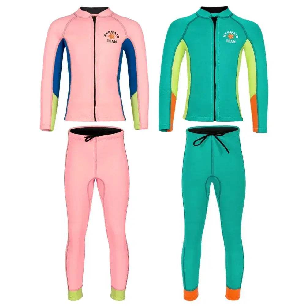 Kids Neoprene Wetsuit 2.5mm Sun Protective Rash Guard - ToylandEU