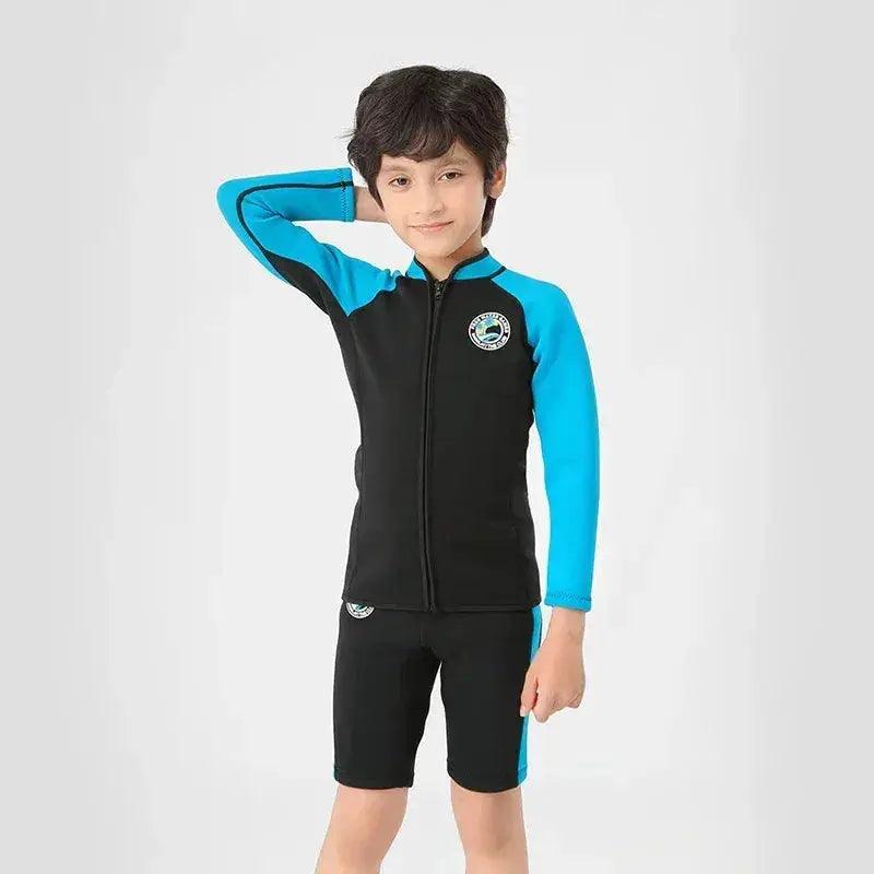  Kids Neoprene Wetsuit 2mm Stretchy Two Piece Surfing -  ToylandEU™