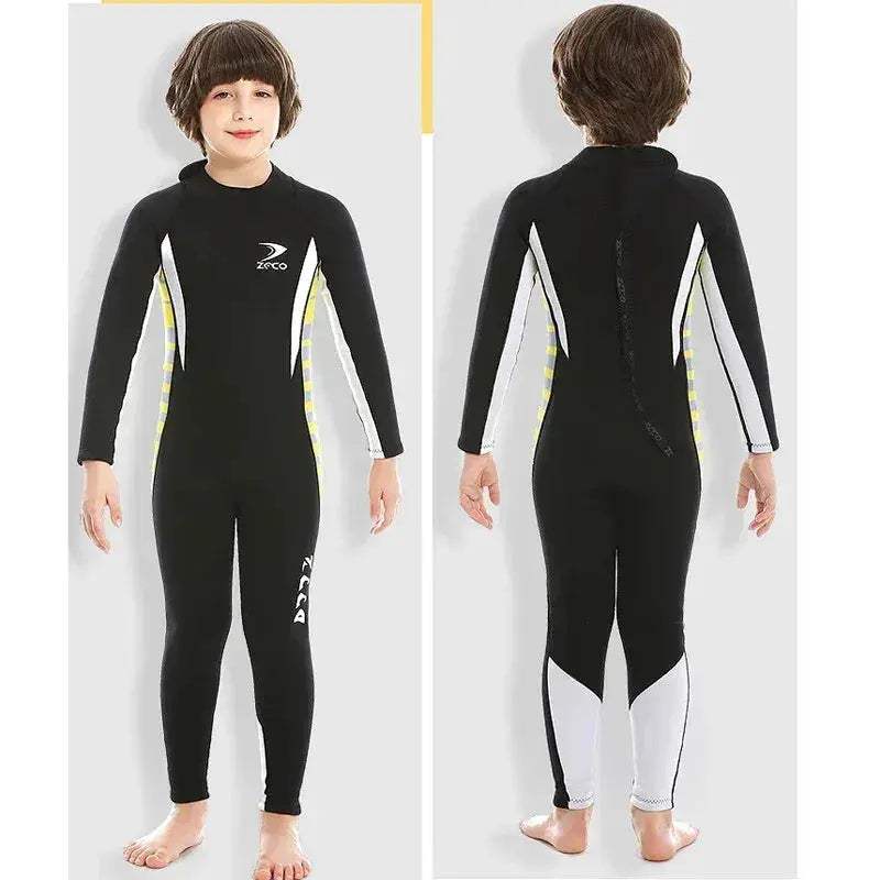 Kids Neoprene Wetsuit 3mm 2.5mm Full Body Warmth Waterproof - ToylandEU