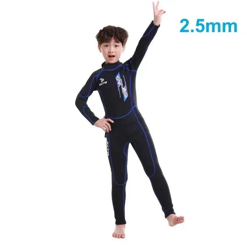 Kids Neoprene Wetsuit 3mm 2.5mm Full Body Warmth Waterproof - ToylandEU
