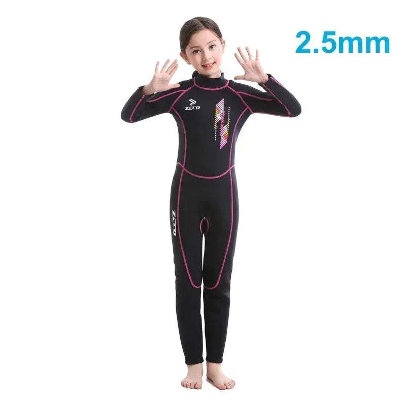 Kids Neoprene Wetsuit 3mm 2.5mm Full Body Warmth Waterproof - ToylandEU