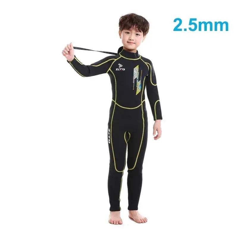 Kids Neoprene Wetsuit 3mm 2.5mm Full Body Warmth Waterproof - ToylandEU